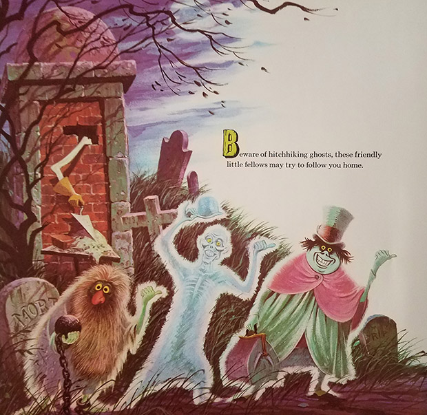 haunted mansion record hitchhiking ghosts