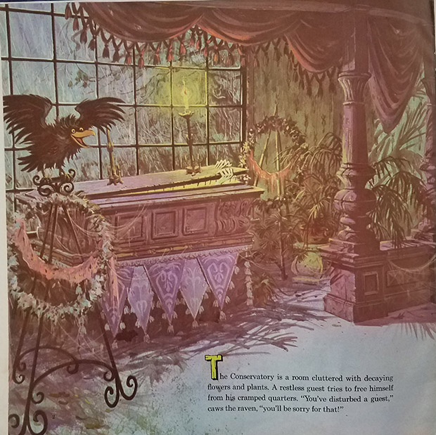 haunted mansion record and book