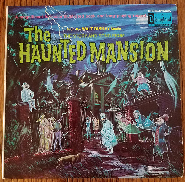 haunted mansion record lp